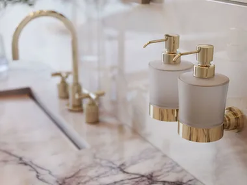 ESTRELA - Wall mounted soap dispenser by THG Paris - view 2